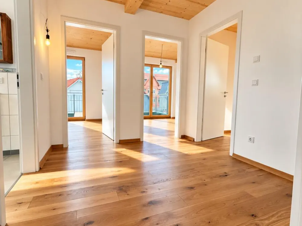 Exklusive Maisonettewohnung im Holzhaus