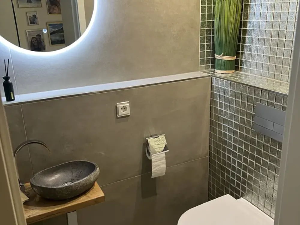 Exklusive, gepflegte 3,5-Raum-Wohnung mit luxuriöser Innenausstattung mit Einbauküche in Fellbach