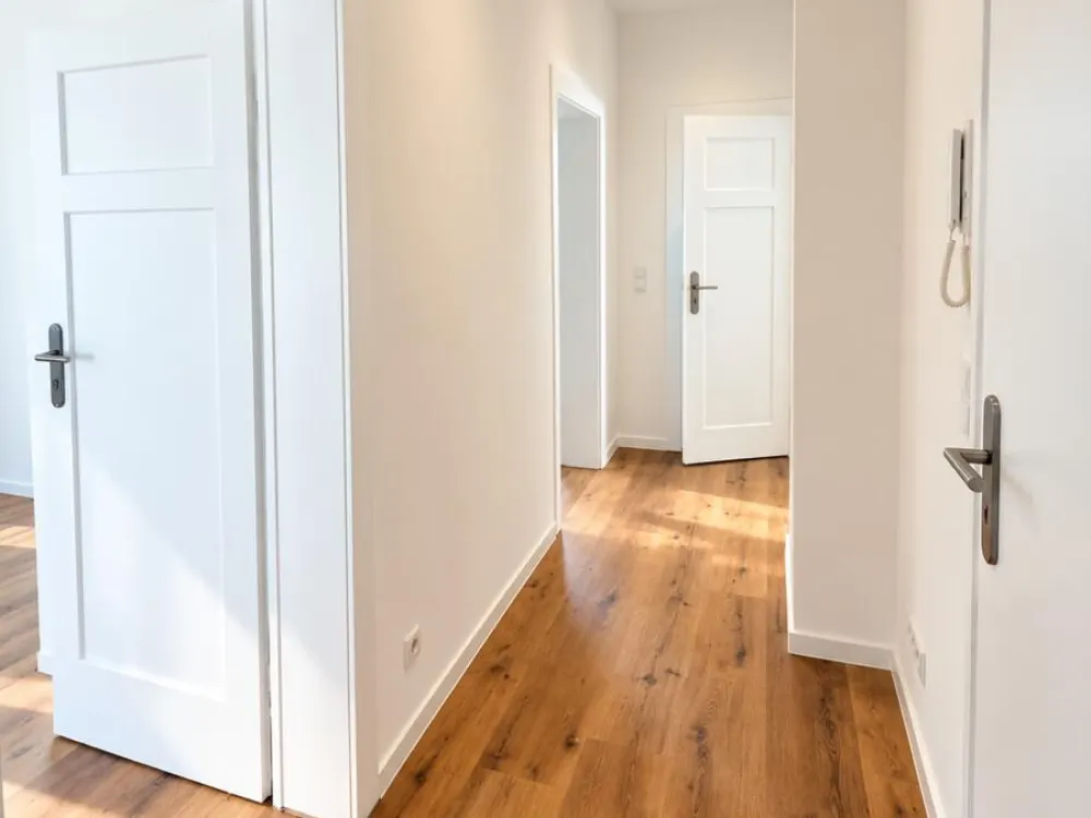 Exklusives Wohnen im Ostend, Stilvoll kernsanierte 3-Zimmer-Wohnung