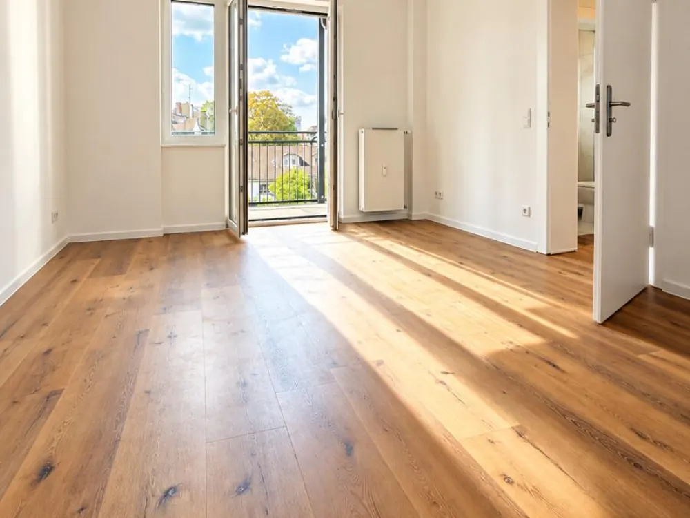 Exklusives Wohnen im Ostend, Stilvoll kernsanierte 3-Zimmer-Wohnung