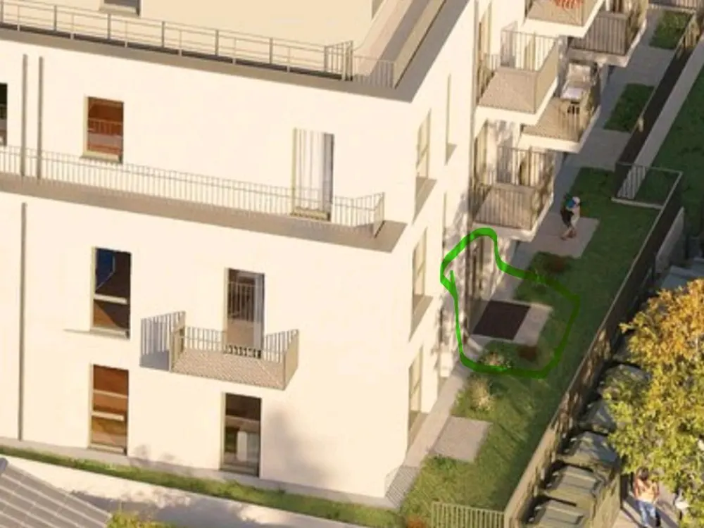 Neubau-Apartment in Mahlsdorf: Erstbezug mit Terrasse