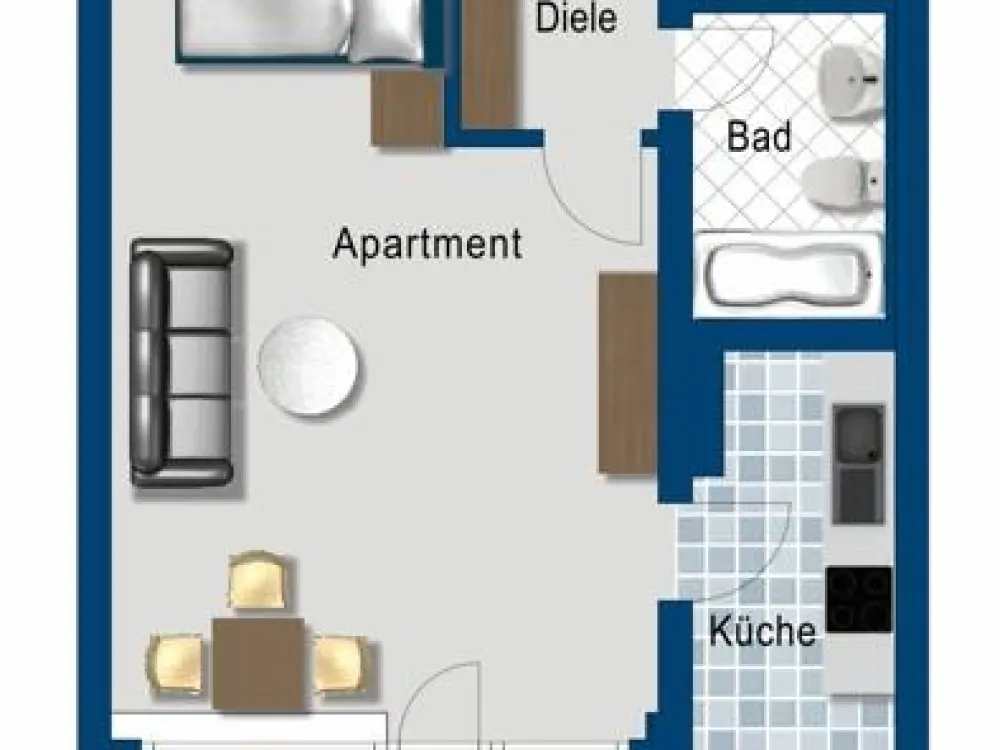 1 Zimmer Wohnung in Leichlingen