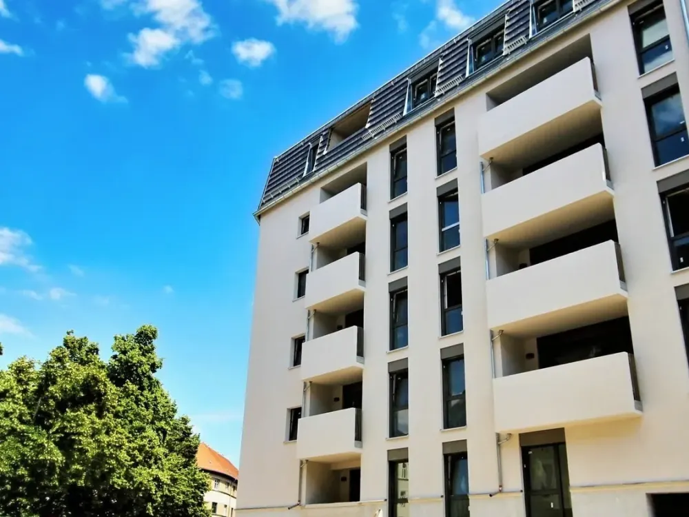 Gohlis-Mitte | 3-Raum-Wohnung | Zweitbezug | Loggia | Parkett | Fußbodenheizung | Fahrstuhl