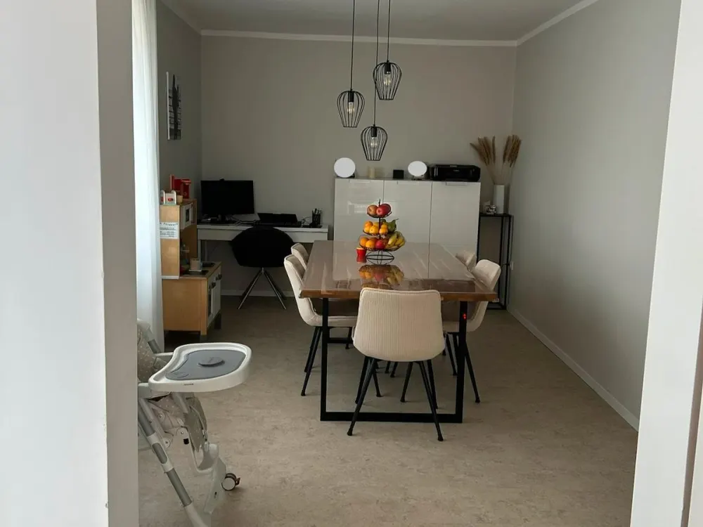 Modern, Renovated 3-Room Apartment with Fireplace