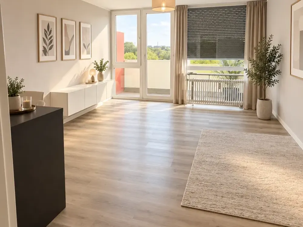 Living with Character: Compact Apartment in Dormagen 35m2