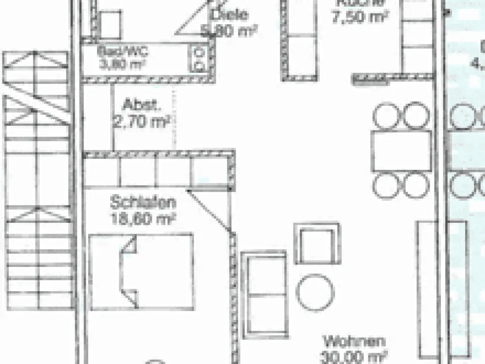 2-Zimmerwohnung mit Wintergarten und Balkon, Aufzug und Tiefgaragenstellplatz in der Leipziger August-Bebel-Straße