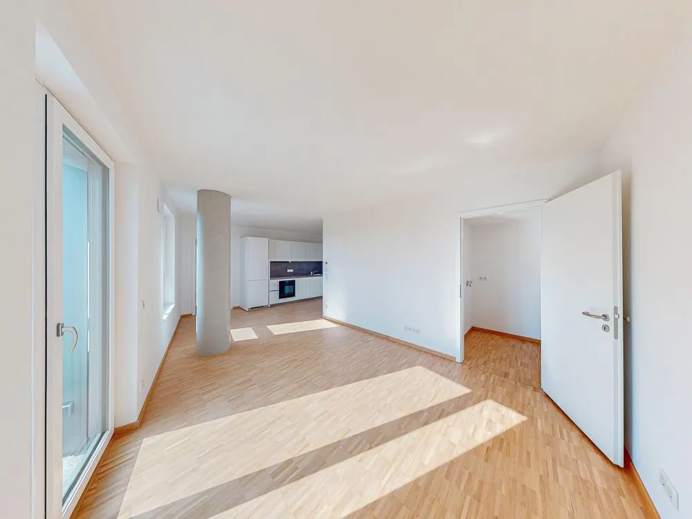 Offene Wohnküche & Balkon: 2-Zimmer-Apartment zum Wohlfühlen