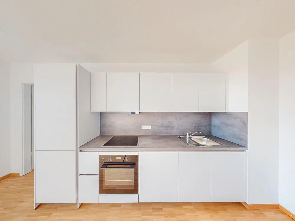 Offene Wohnküche & Balkon: 2-Zimmer-Apartment zum Wohlfühlen