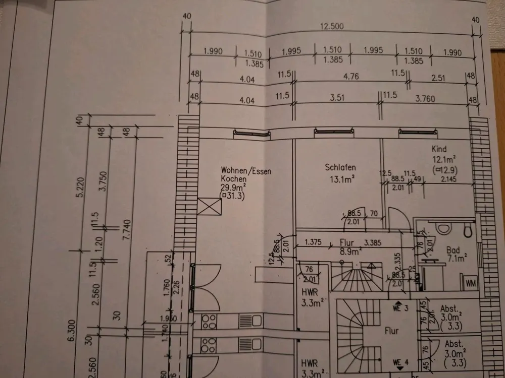 4,5 Zimmer OG Maisonette Wohnung Jork