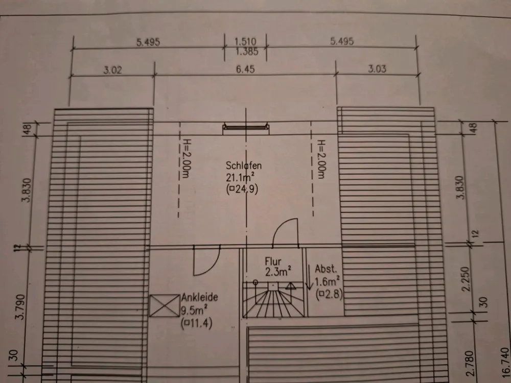 4,5 Zimmer OG Maisonette Wohnung Jork
