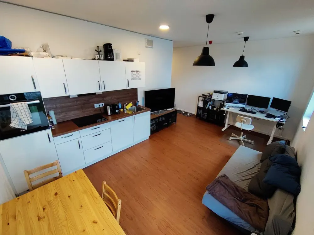 2-Zimmer-Studiowohnung mit Einbauküche