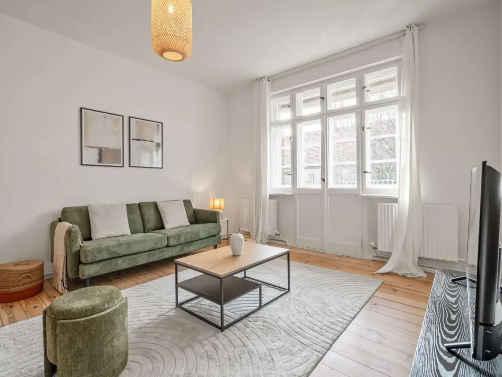 Hübsche 3-Zimmer Wohnung in Pankow - voll möbliert