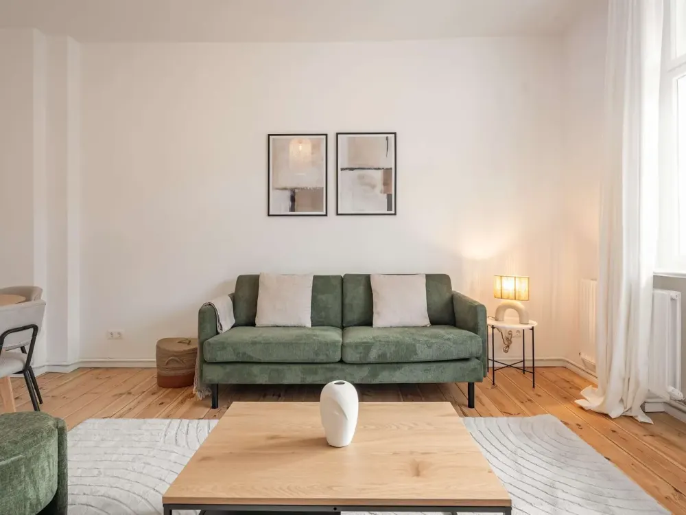 Hübsche 3-Zimmer Wohnung in Pankow - voll möbliert