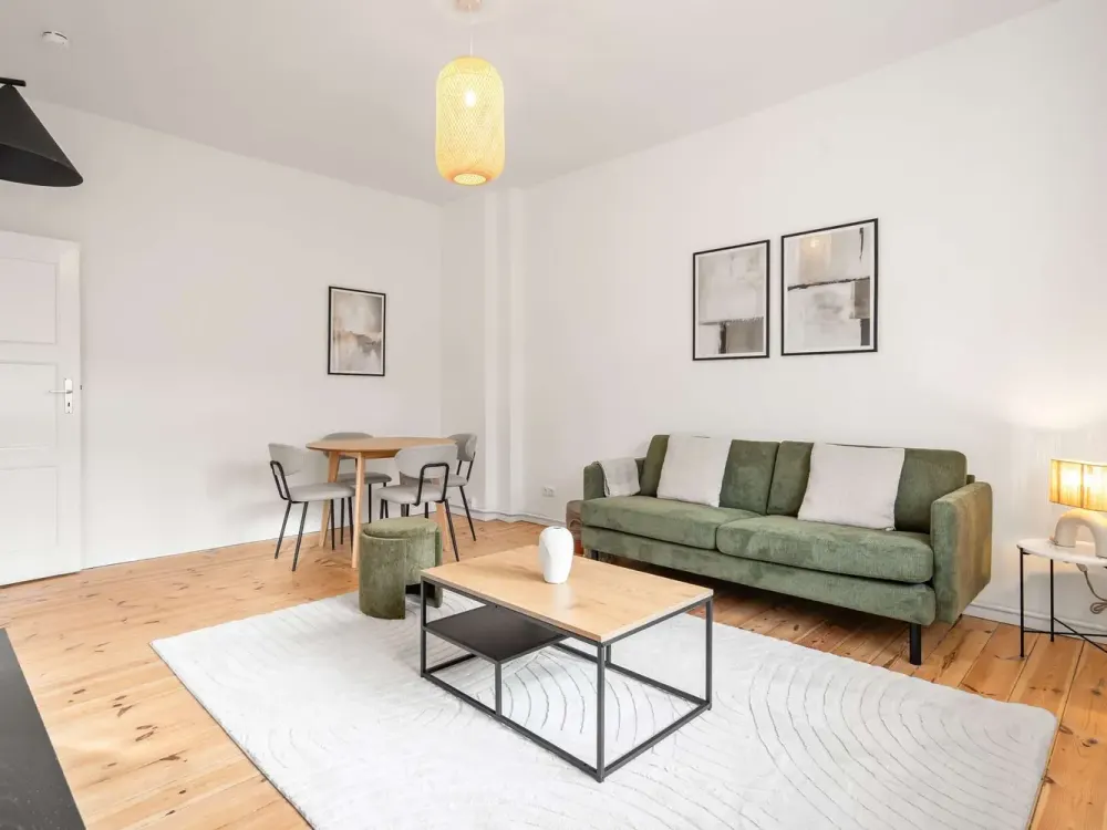 Hübsche 3-Zimmer Wohnung in Pankow - voll möbliert