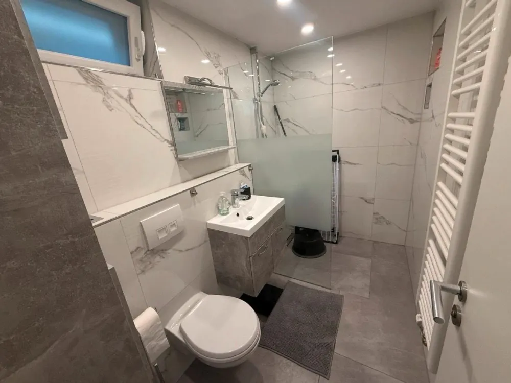 VOLL Möblierte 2-Zimmer Souterrain Wohnung direkte Rhein Lage 1A