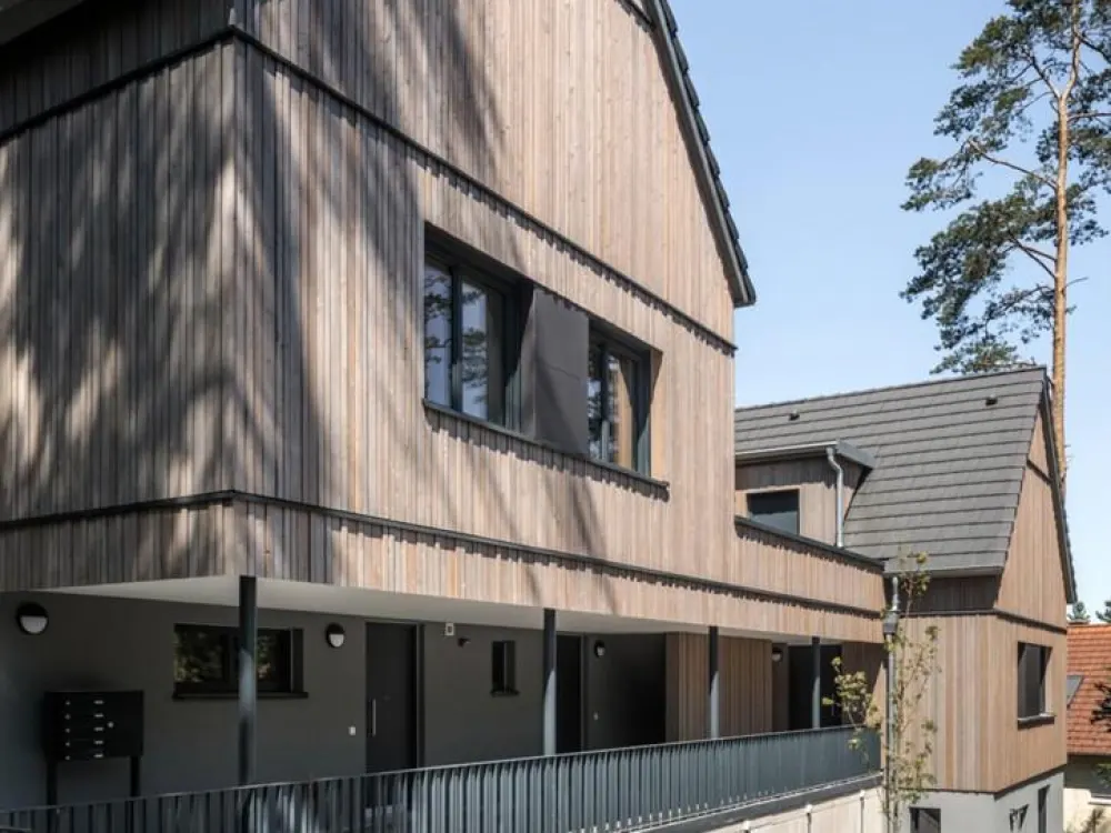 5-Zimmer Wohnung in ökologischem Holzhaus