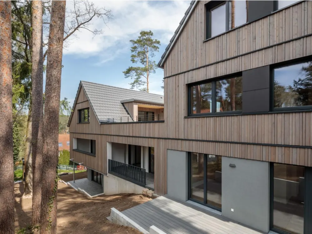 5-Zimmer Wohnung in ökologischem Holzhaus