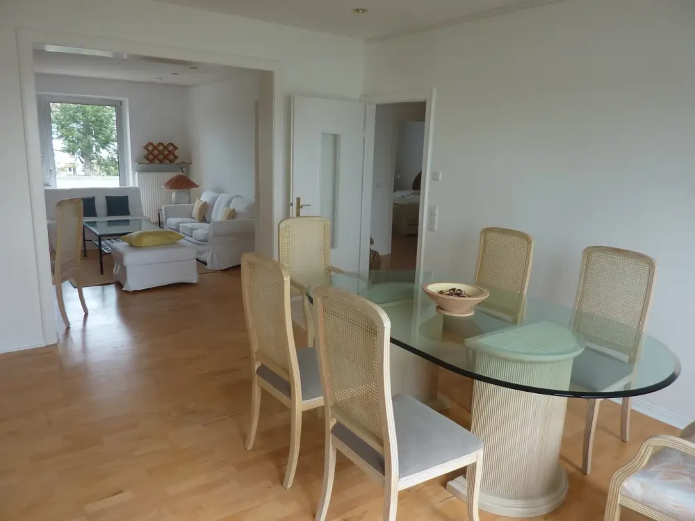 Expats ! - Oberkassel, great Rhine view, furnished 2-3 room apartment with large balcony