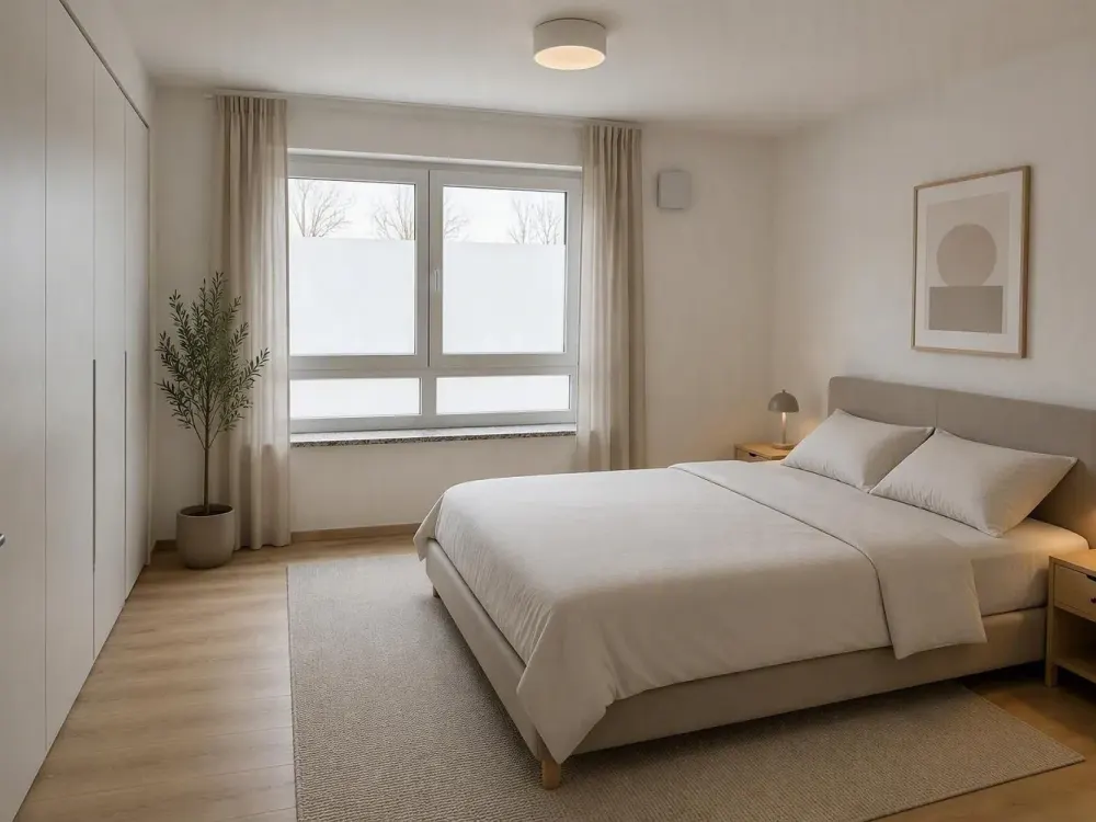 Moderne 2 Zimmer Erdgeschosswohnung mit schönem Garten und hochwertiger Einbauküche