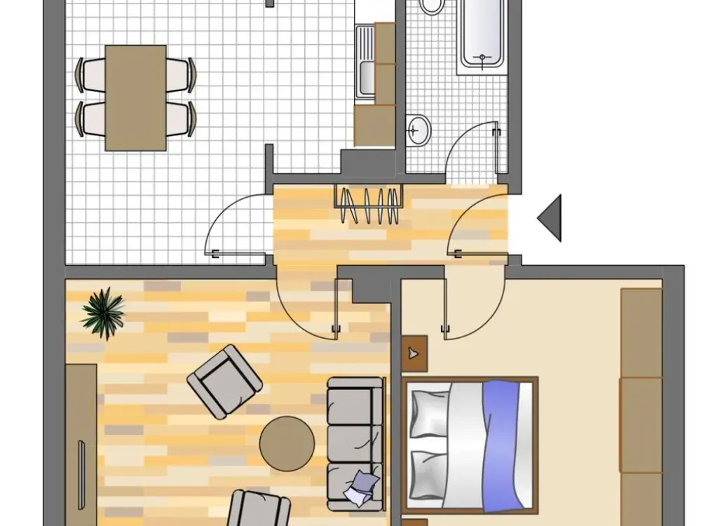 2-Zimmer-Wohnung in Dortmund Gartenstadt