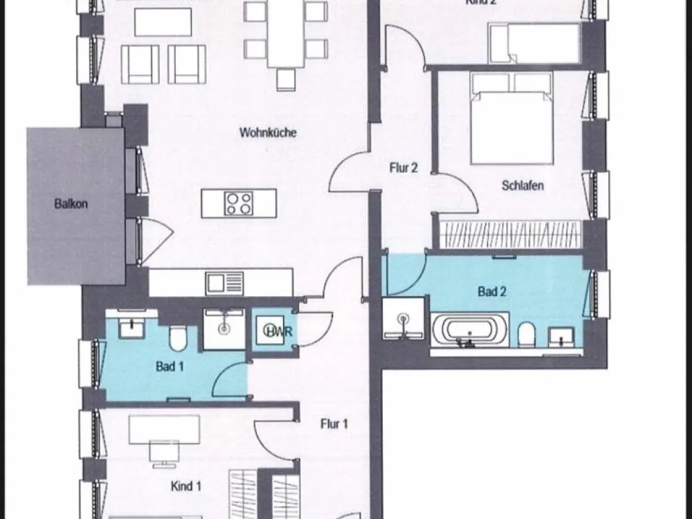 Nachmieter für 4-Zimmer-Wohnung in Plagwitz,Leipzig gesucht