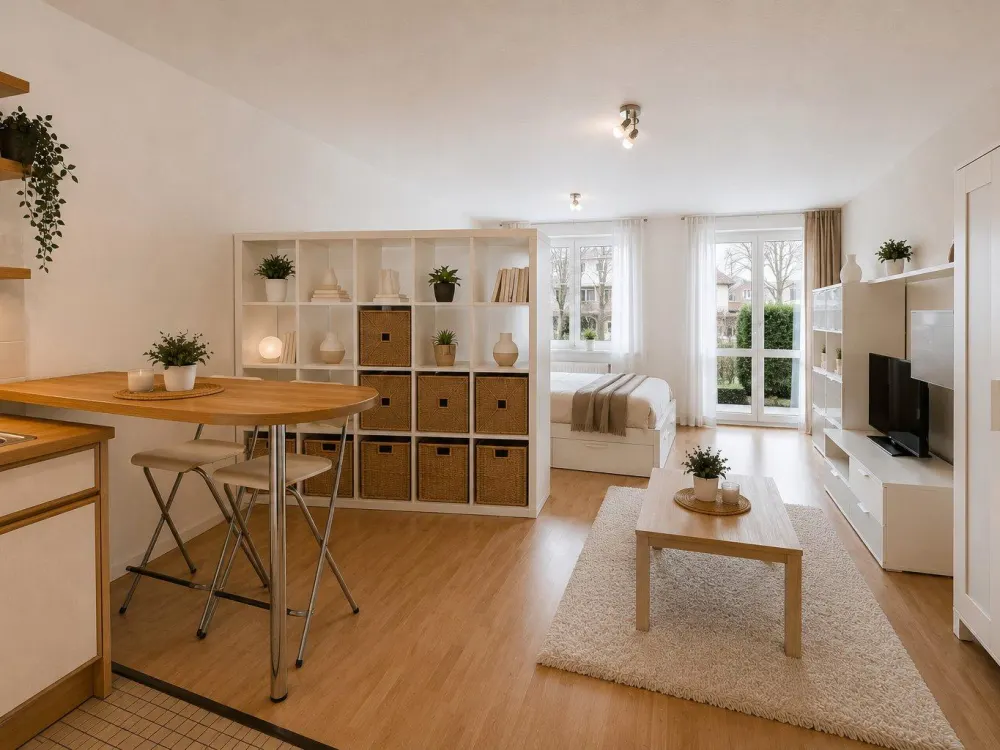 1-Zimmer Apartment für Wiesn-Bedienungen 19.09.-04.10.