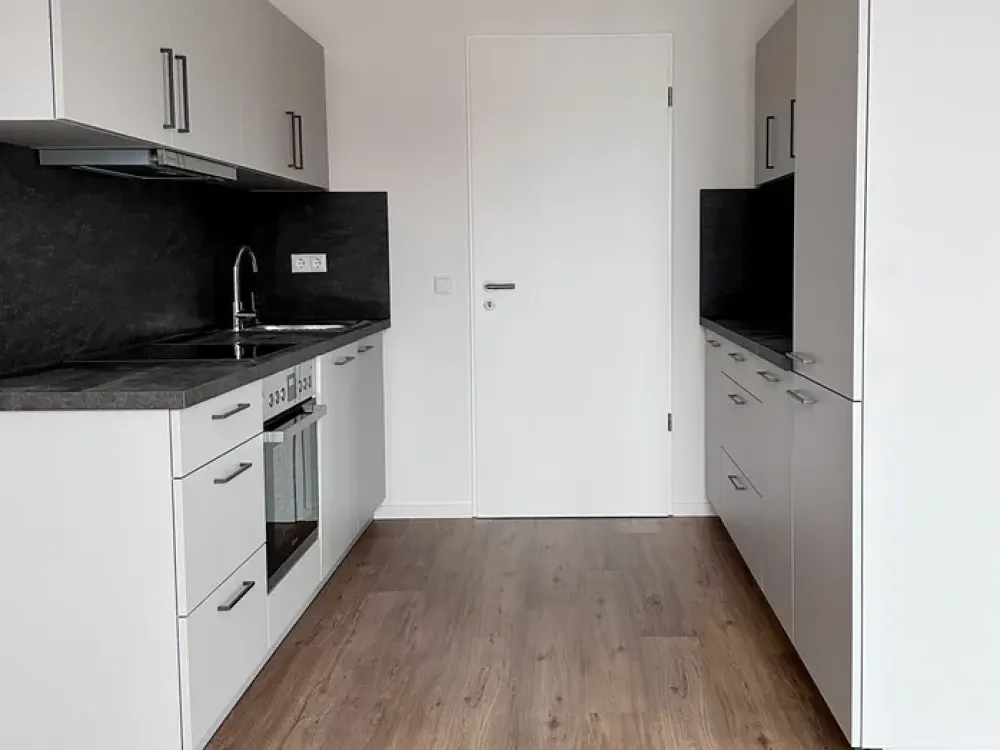 New Development Area Hannover KRONSRODE: Fitted Kitchen, Large Balcony, Underfloor Heating, 2 Bathrooms, Elevator, Underground Parking, Cellar