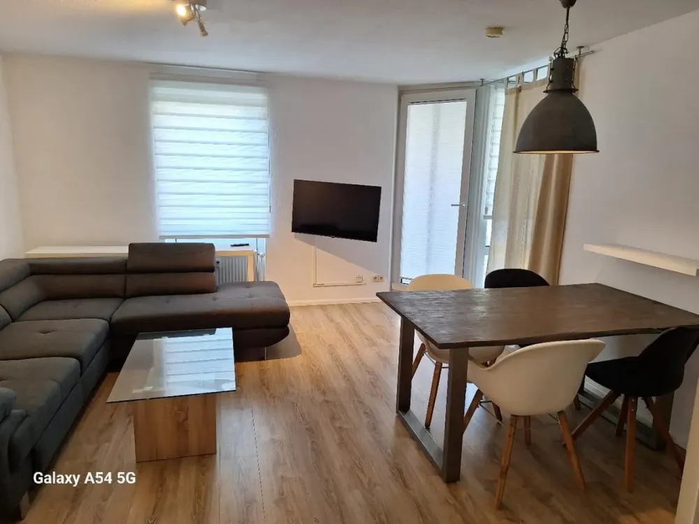 Fully Furnished Apartment on Leineinsel - 2 Rooms, 55 m² with Terrace and Underground Parking Space