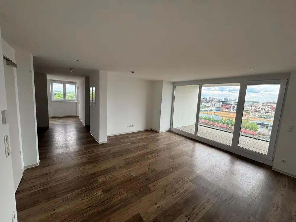 Wohnen über den Dächern Frankfurts am Ostpark - 3-Zimmer Penthouse