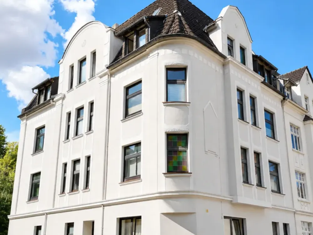 Charmante Altbauwohnung mit Echtholzboden, hohen Decken & moderner Einbauküche in Dortmund-Hörde