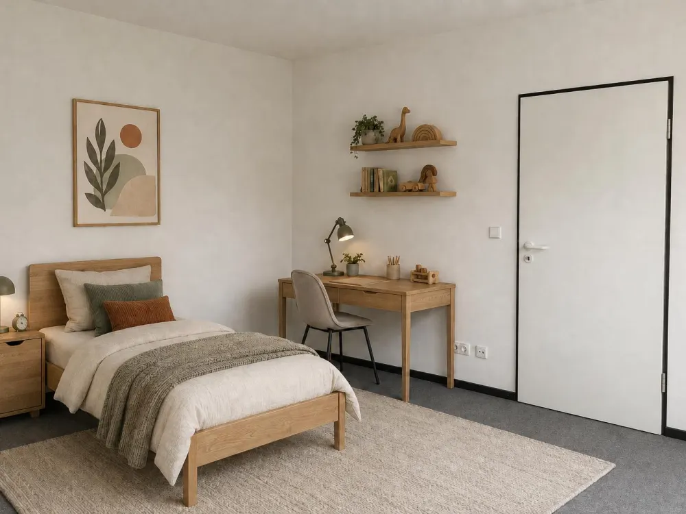 Living in an absolutely central location: 3-room maisonette apartment with roof terrace in Bergedorf