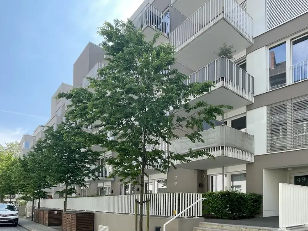 بين Wall و Weser - شقة حديثة من 4 غرف مع تراس على السطح، مطبخ مجهز وموقف سيارات