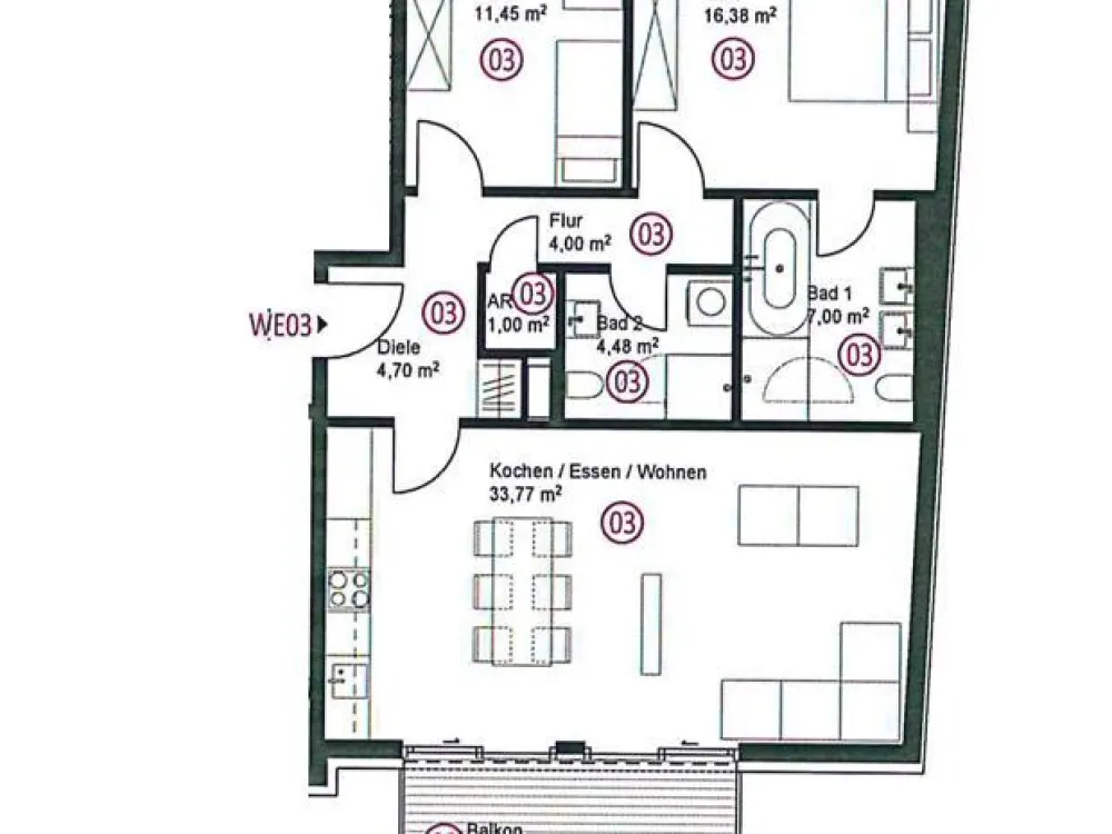 Exklusiver Neubau in Leipzig-Stötteritz, modernes Wohnen mit einer hochwertigen Einbauküche in Bestlage ab Oktober 2026