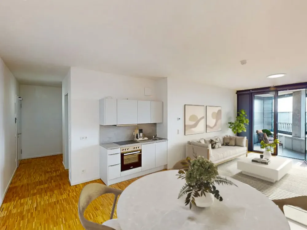 SPRING TOWER: Exclusive 3-Room Penthouse with Two Loggias and Luxury Feeling