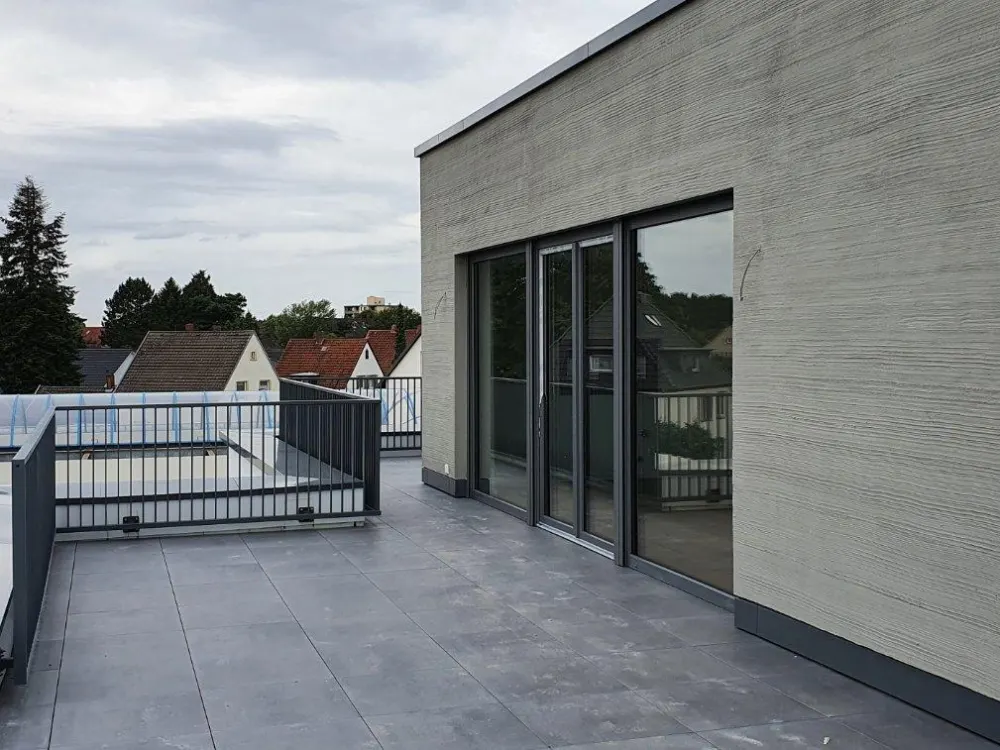 Penthouse in Garbsen: 120 qm Wohnfläche mit großer Dachterrasse, Parkett, Fußbodenheizung, Aufzug bis in die Wohnung und Stellplatz