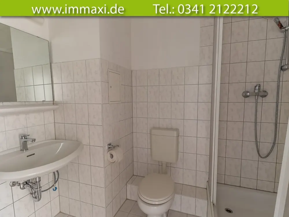 LEIPZIG-MÖCKERN + 3 RAUM WOHNUNG MIT EINBAUKÜCHE + 3.OG + AB SOFORT FREI