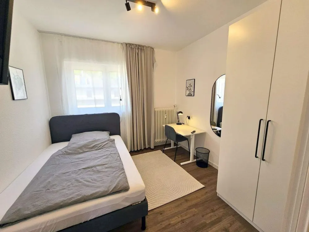 Ab 01.10.2026 - modern möbliertes Zimmer in 3er WG - top Lage Ostend- fußläufig zur EZB