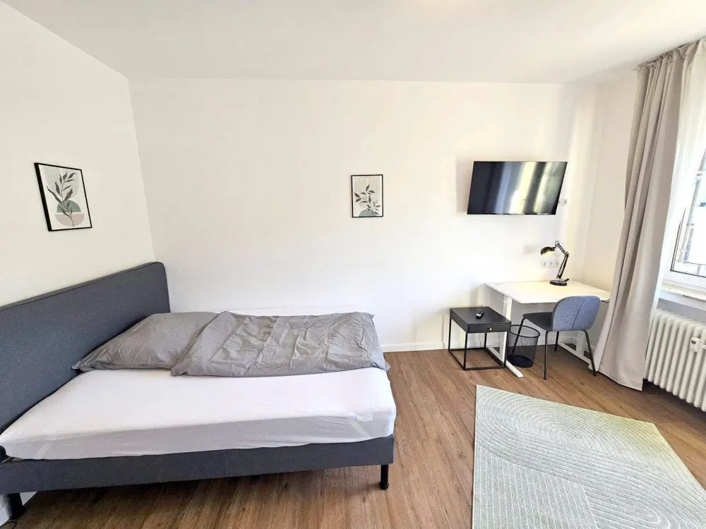 Ab 01.10.2026 - modern möbliertes Zimmer in 3er WG - top Lage Ostend- fußläufig zur EZB