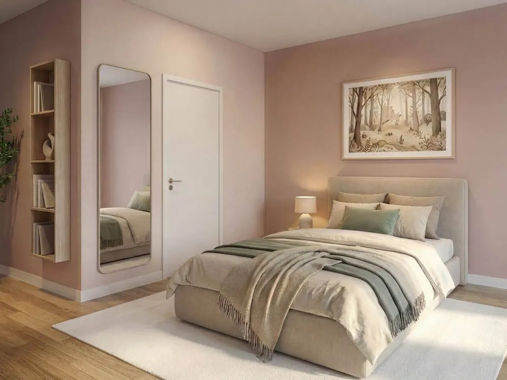 BLOSSOM - moderner, stadtnaher Neubau, 3-Zimmer-Wohnung mit Balkon