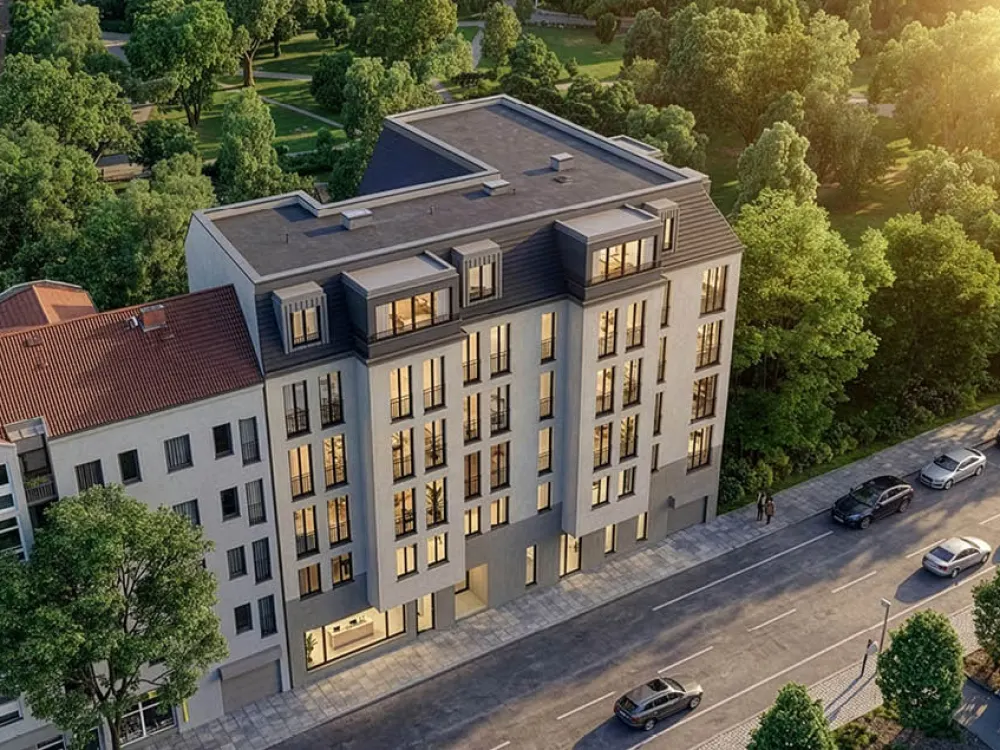 BLOSSOM - moderner, stadtnaher Neubau, 3-Zimmer-Wohnung mit Balkon