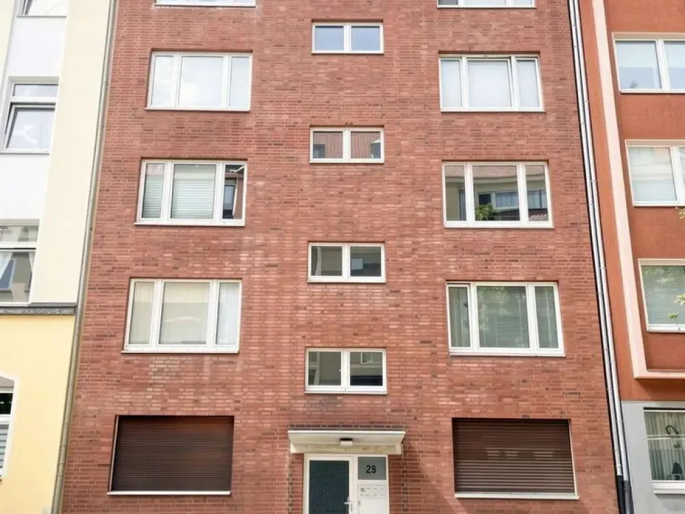 Möbelierte 2 Zimmer Wohnung in zentraler Lage von Düsseldorf nahe des Medienhafens