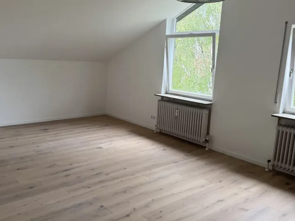 Very nice 1-room attic apartment