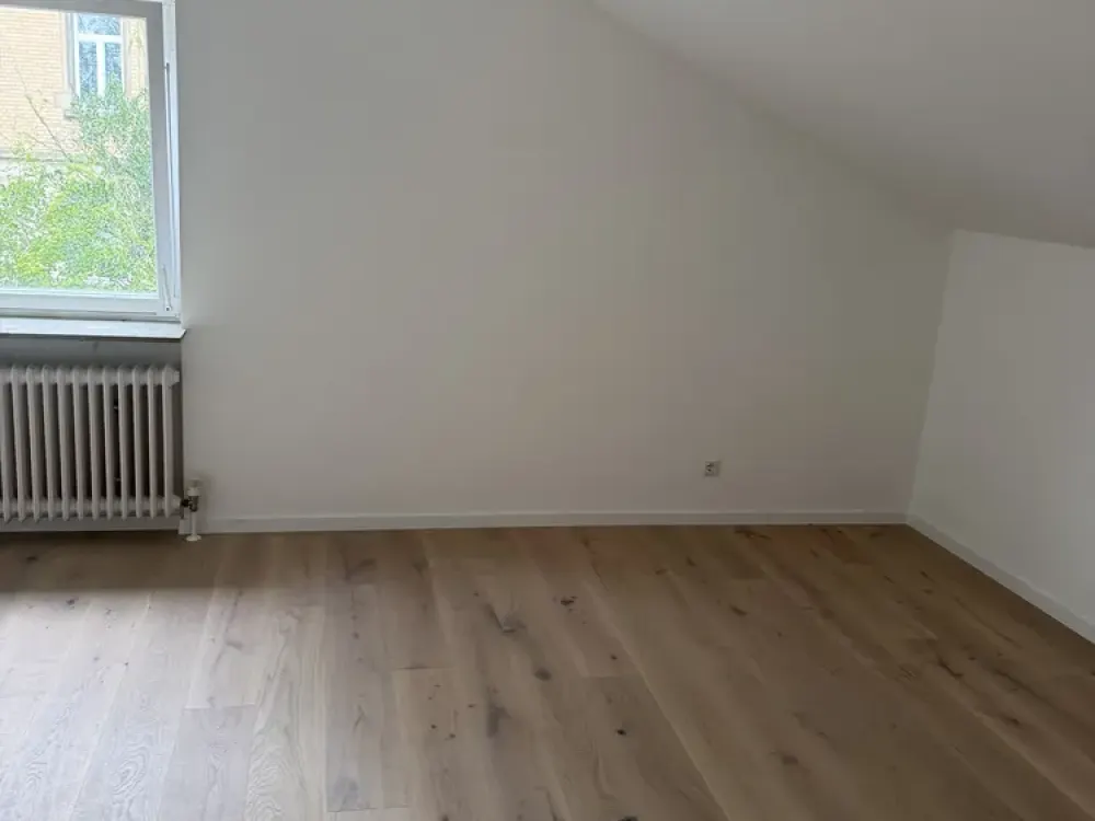 Very nice 1-room attic apartment