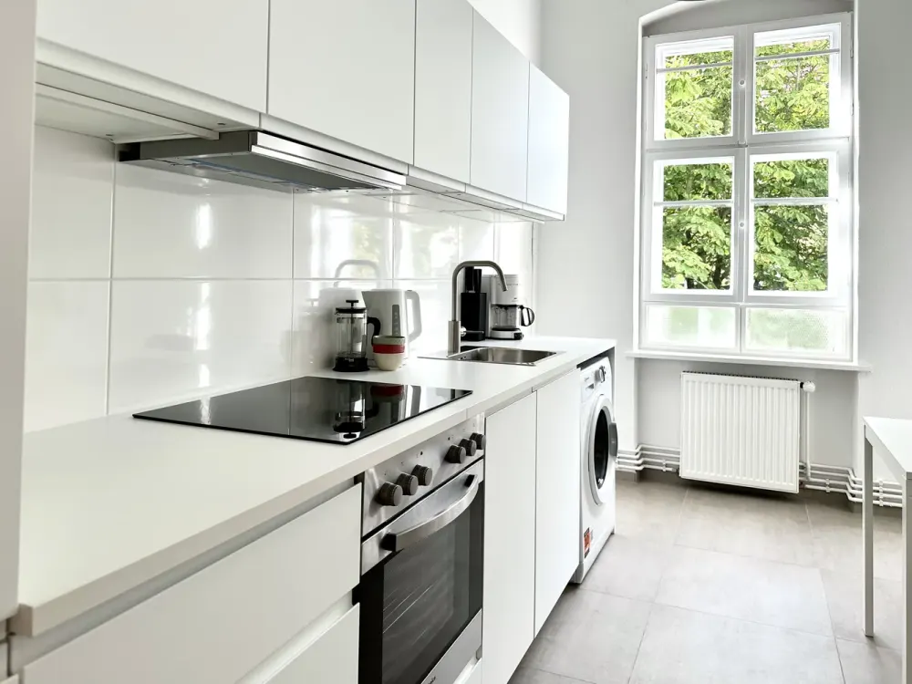Stylish furnished 2 room flat with balcony