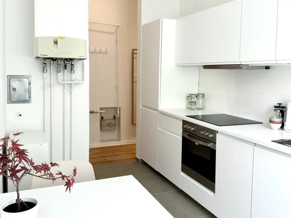 Stylish furnished 2 room flat with balcony