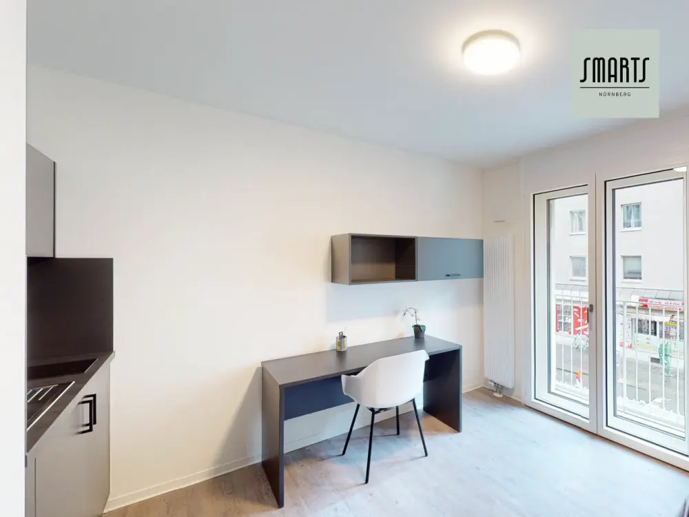 Aufgepasst: 1 -Zimmer-Apartment