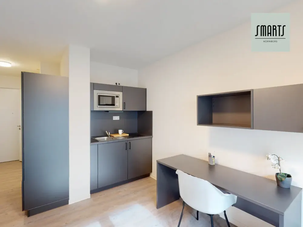 Aufgepasst: 1 -Zimmer-Apartment