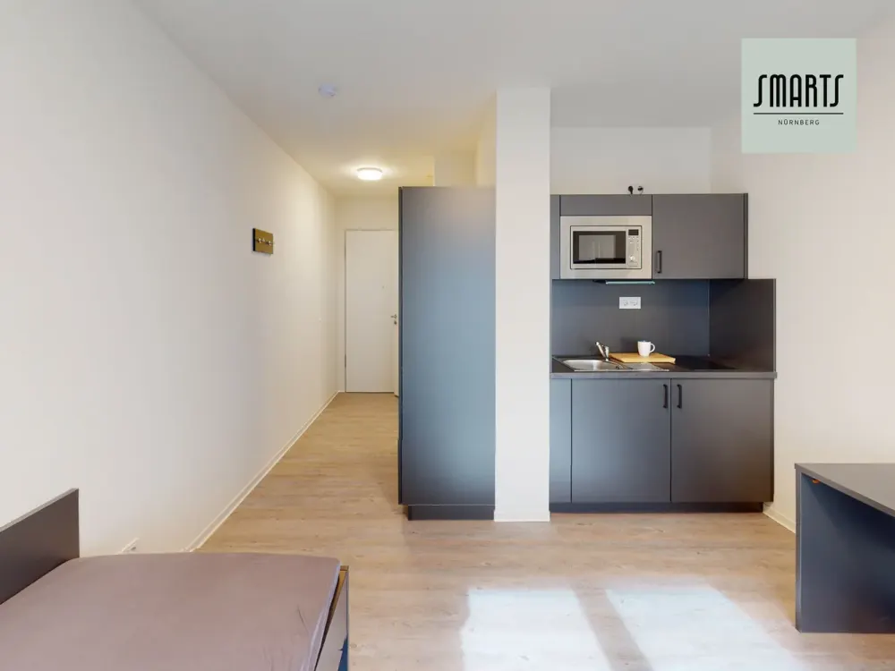 Aufgepasst: 1 -Zimmer-Apartment