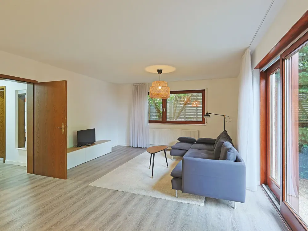 Furnished Ground Floor Apartment with Idyllic Terrace