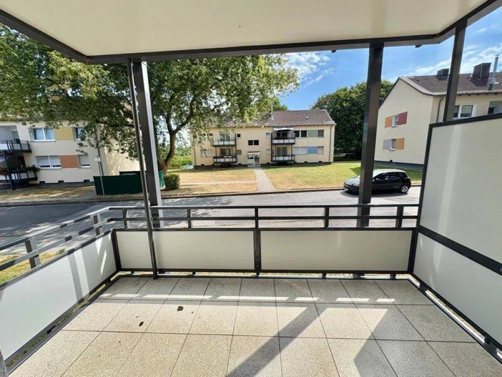 Bezugsfertige 2-Zimmer-Wohnung mit großem Balkon